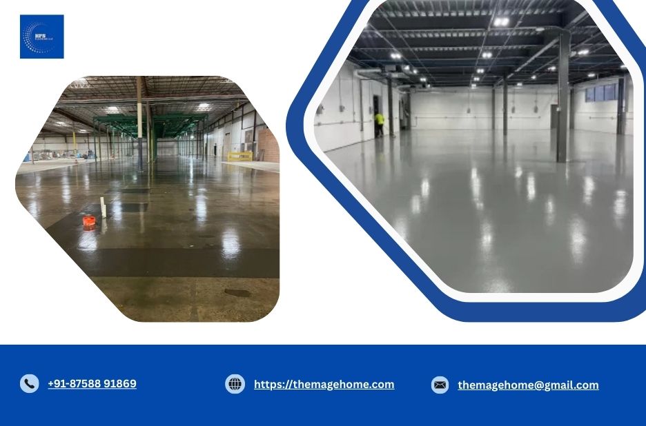 Durable resin flooring for warehouse environments Durable resin flooring for warehouse environments
