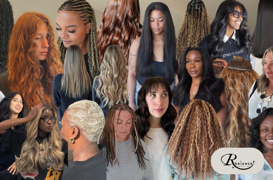 Ombre and platinum tones for Calgary clients Ombre and platinum tones for Calgary clients
