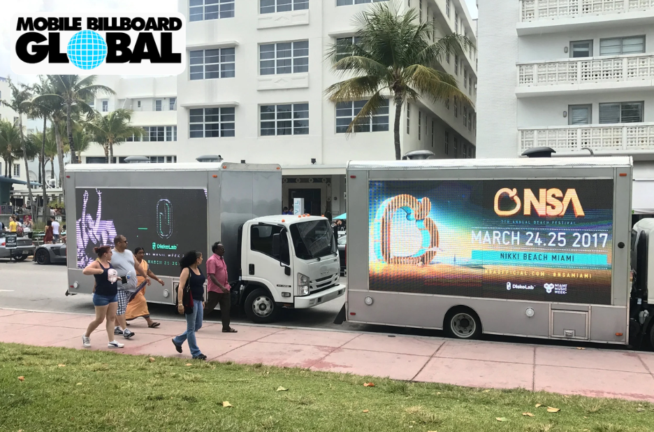 Eye catching outdoor advertising in Miami Eye catching outdoor advertising in Miami