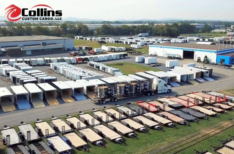HL Charcoal Gray 8.5 x 28 Blackout Cargo Trailer by Collins Custom Cargo for Heavy-Duty Hauling HL Charcoal Gray 8.5 x 28 Blackout Cargo Trailer by Collins Custom Cargo for Heavy-Duty Hauling