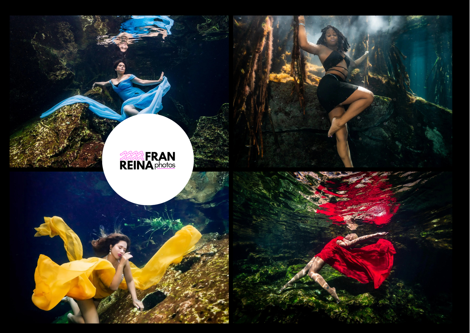 Freediving Photoshoot in Mexico for Natural Underwater Portraits by Fran Reina Photography Freediving Photoshoot in Mexico for Natural Underwater Portraits by Fran Reina Photography