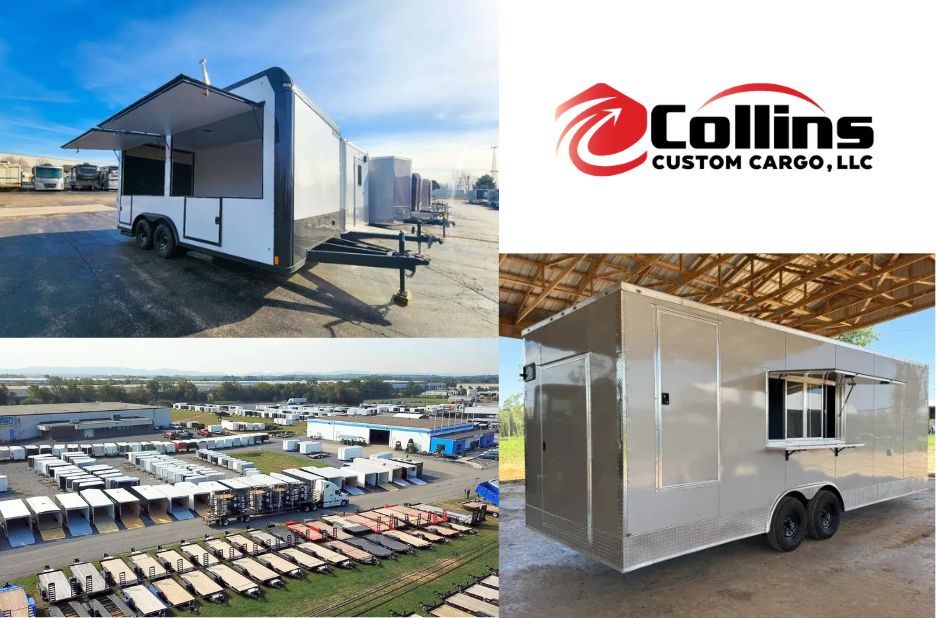 Tandem Axle Blackout Trailers for Secure Heavy-Duty Hauling by Collins Custom Cargo Tandem Axle Blackout Trailers for Secure Heavy-Duty Hauling by Collins Custom Cargo